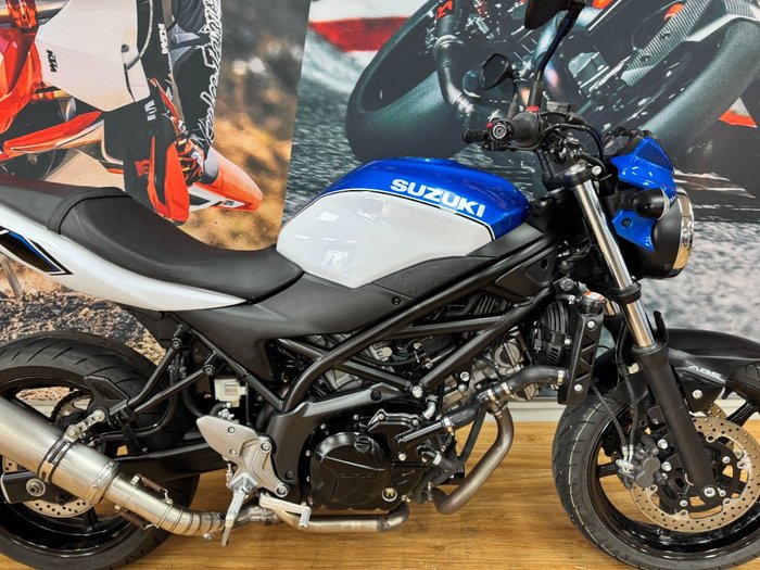 2018 Suzuki SV650AU LAMS BLUE/WHITE