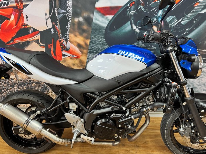 2018 Suzuki SV650AU LAMS BLUE/WHITE