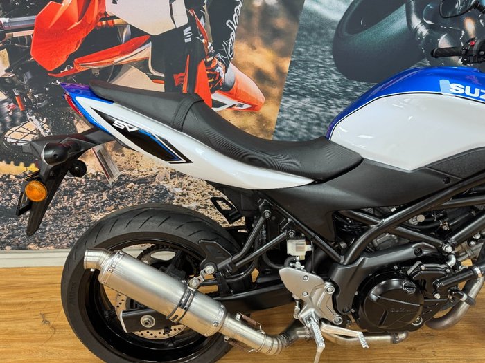2018 Suzuki SV650AU LAMS BLUE/WHITE