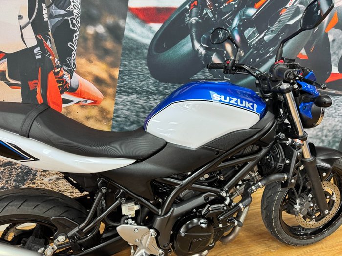 2018 Suzuki SV650AU LAMS BLUE/WHITE