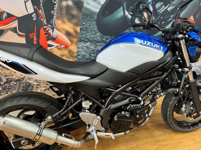 2018 Suzuki SV650AU LAMS BLUE/WHITE