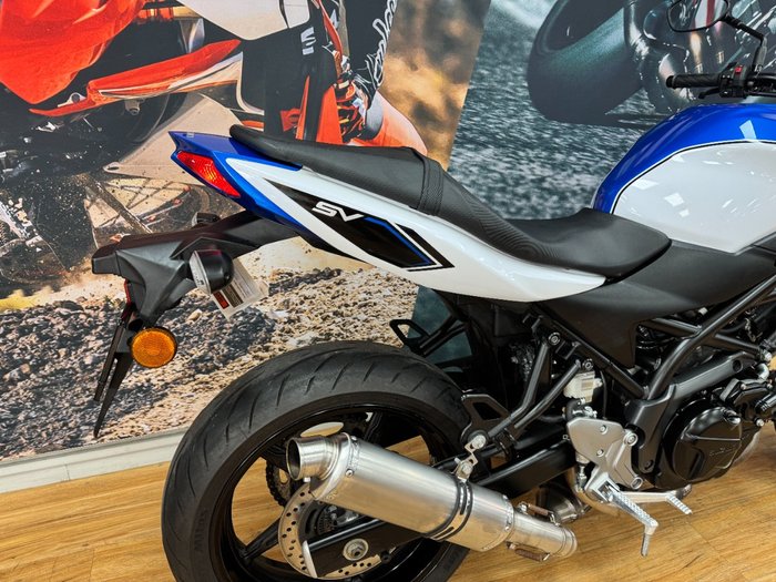 2018 Suzuki SV650AU LAMS BLUE/WHITE