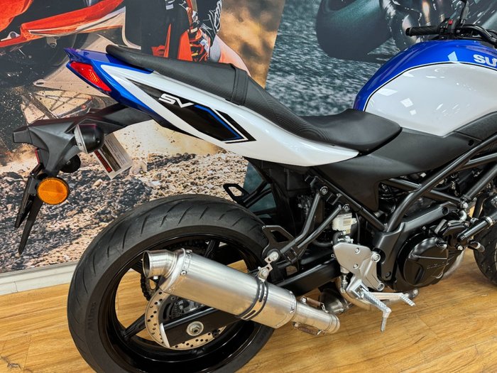 2018 Suzuki SV650AU LAMS BLUE/WHITE