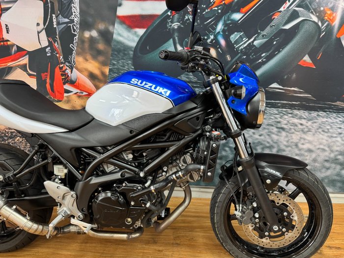 2018 Suzuki SV650AU LAMS BLUE/WHITE