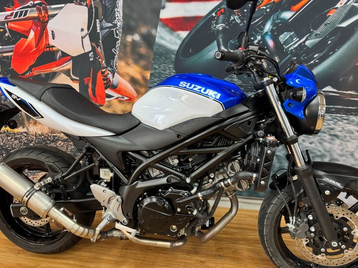 2018 Suzuki SV650AU LAMS BLUE/WHITE