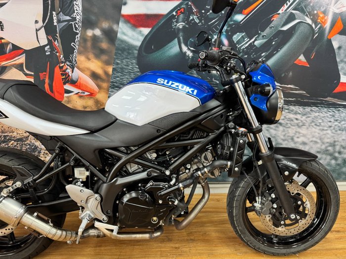 2018 Suzuki SV650AU LAMS BLUE/WHITE