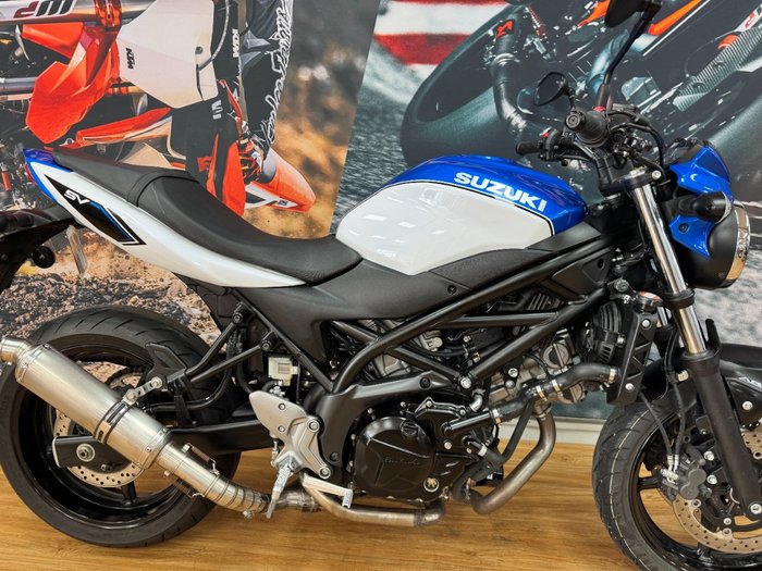 2018 Suzuki SV650AU LAMS BLUE/WHITE