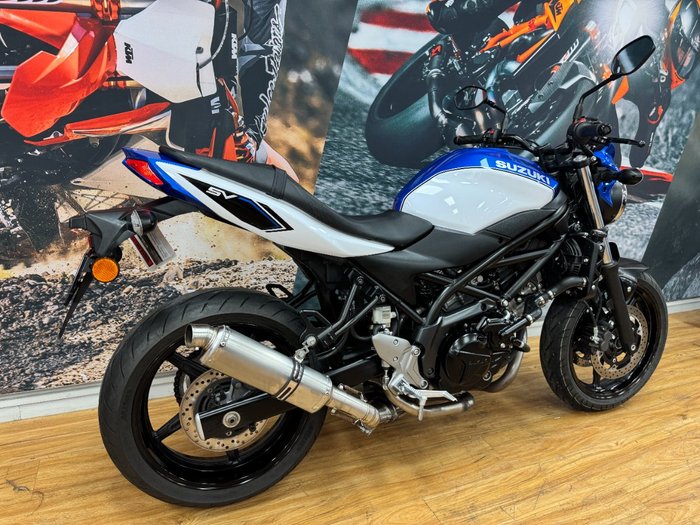 2018 Suzuki SV650AU LAMS BLUE/WHITE