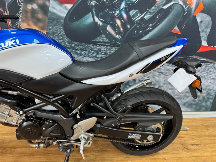 2018 Suzuki SV650AU LAMS BLUE/WHITE