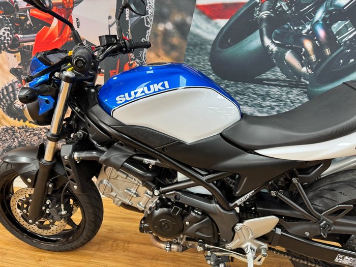 2018 Suzuki SV650AU LAMS BLUE/WHITE