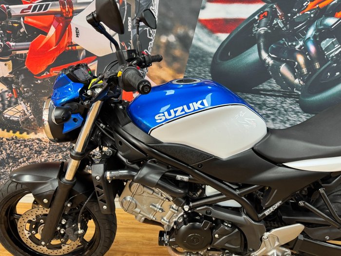 2018 Suzuki SV650AU LAMS BLUE/WHITE