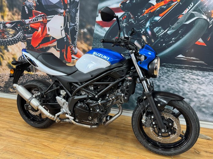 2018 Suzuki SV650AU LAMS BLUE/WHITE