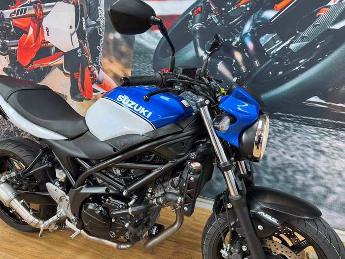 2018 Suzuki SV650AU LAMS BLUE/WHITE