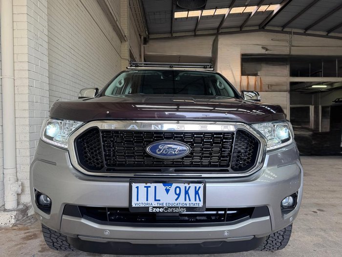 2021 Ford Ranger XLT PX MkIII MY21.25 4X4 Dual Range Meteor Grey