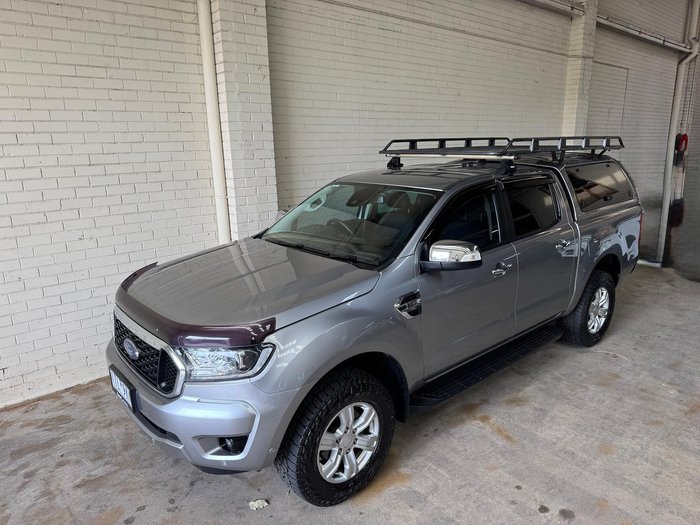 2021 Ford Ranger XLT PX MkIII MY21.25 4X4 Dual Range Meteor Grey