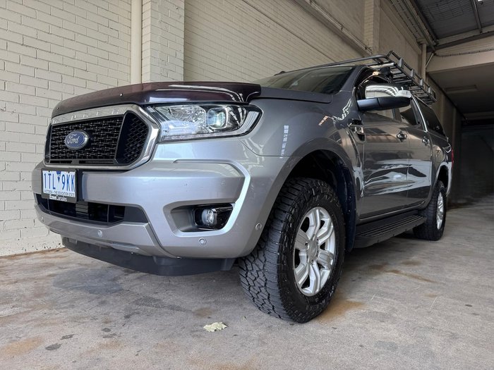 2021 Ford Ranger XLT PX MkIII MY21.25 4X4 Dual Range Meteor Grey