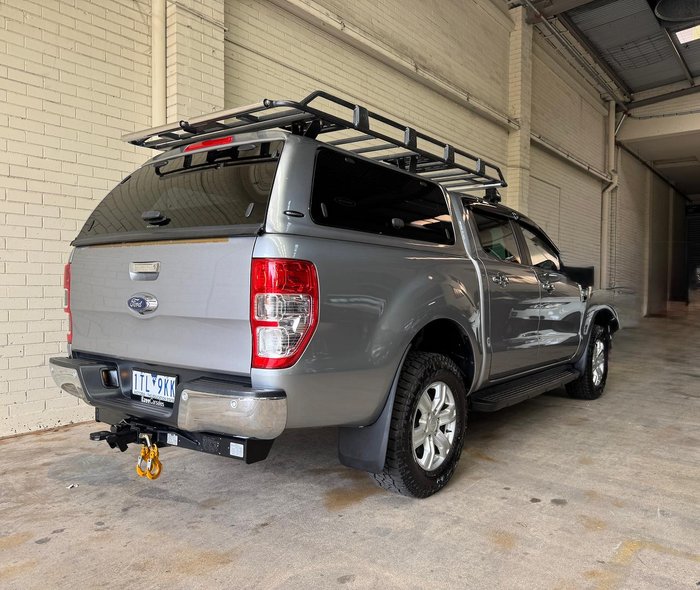 2021 Ford Ranger XLT PX MkIII MY21.25 4X4 Dual Range Meteor Grey