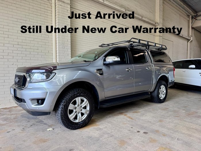 2021 Ford Ranger XLT PX MkIII MY21.25 4X4 Dual Range Meteor Grey