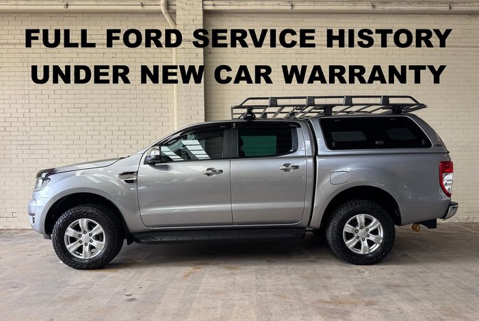 2021 Ford Ranger XLT PX MkIII MY21.25 4X4 Dual Range Meteor Grey