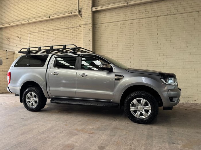 2021 Ford Ranger XLT PX MkIII MY21.25 4X4 Dual Range Meteor Grey
