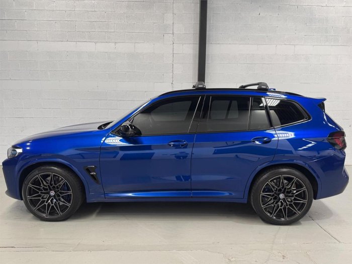 2022 BMW X3 M Competition F97 LCI 4X4 On Demand M Marina Bay Blue
