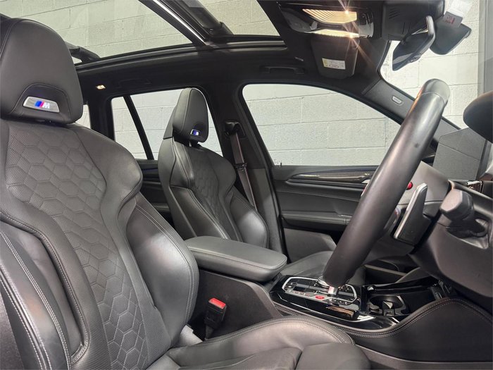 2022 BMW X3 M Competition F97 LCI 4X4 On Demand M Marina Bay Blue