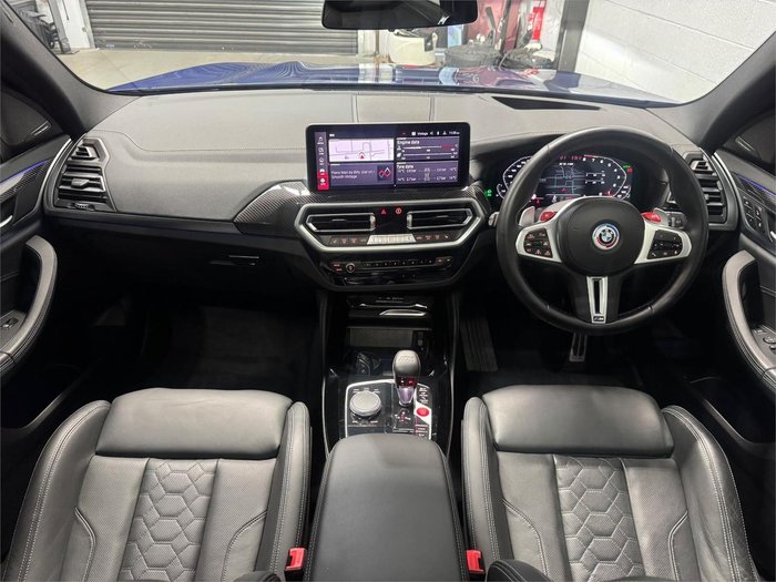 2022 BMW X3 M Competition F97 LCI 4X4 On Demand M Marina Bay Blue