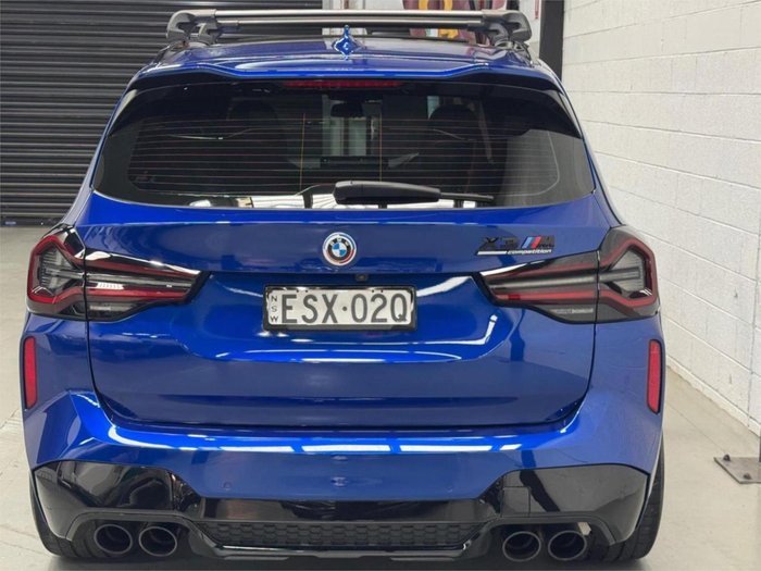 2022 BMW X3 M Competition F97 LCI 4X4 On Demand M Marina Bay Blue