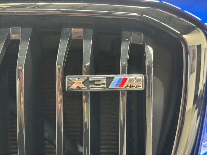 2022 BMW X3 M Competition F97 LCI 4X4 On Demand M Marina Bay Blue