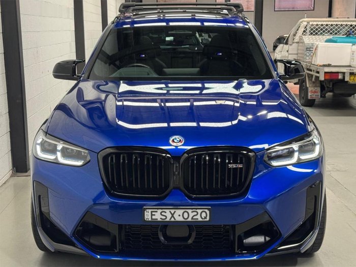 2022 BMW X3 M Competition F97 LCI 4X4 On Demand M Marina Bay Blue
