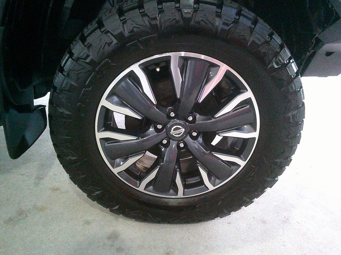 2016 Nissan Navara ST D23 Series 2 4X4 Dual Range Cosmic Black