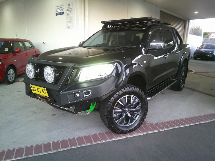 2016 Nissan Navara ST D23 Series 2 4X4 Dual Range Cosmic Black