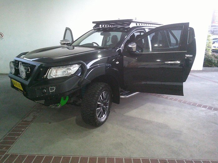 2016 Nissan Navara ST D23 Series 2 4X4 Dual Range Cosmic Black