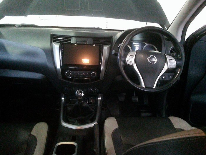 2016 Nissan Navara ST D23 Series 2 4X4 Dual Range Cosmic Black