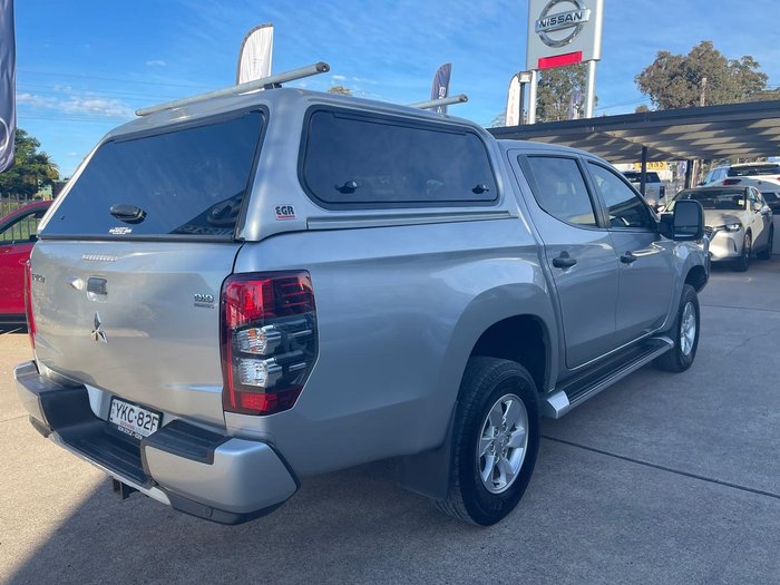 2020 Mitsubishi Triton GLX+ MR MY21 4X4 Dual Range Sterling Silver