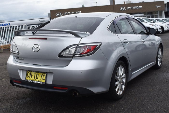 2012 Mazda 6 Touring GH Series 2 MY12 Sunlight Silver