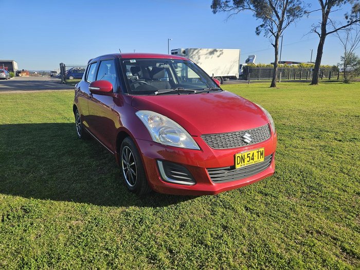 2015 Suzuki Swift GL FZ MY15 Ablaze Red Pearl