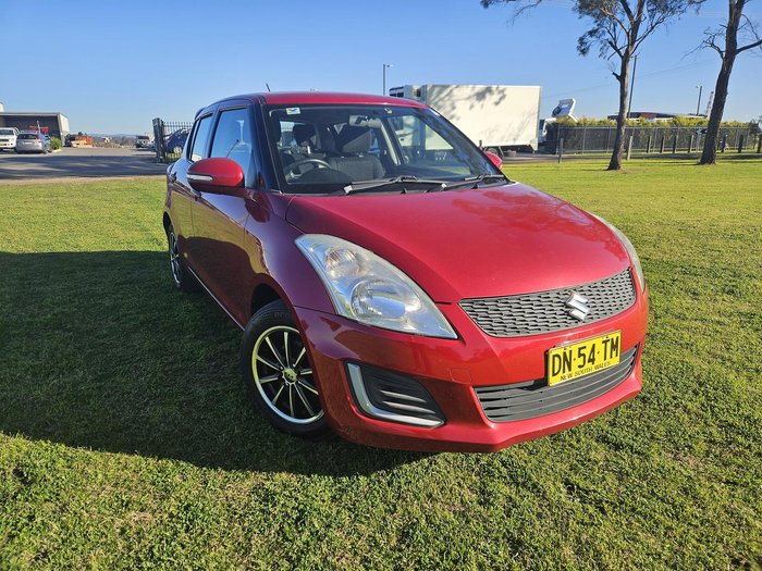2015 Suzuki Swift GL FZ MY15 Ablaze Red Pearl