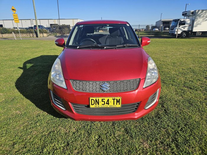 2015 Suzuki Swift GL FZ MY15 Ablaze Red Pearl