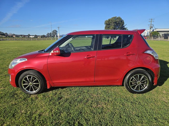 2015 Suzuki Swift GL FZ MY15 Ablaze Red Pearl