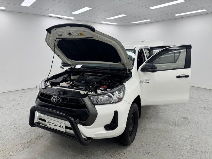2021 Toyota Hilux SR GUN126R 4X4 Dual Range Glacier White