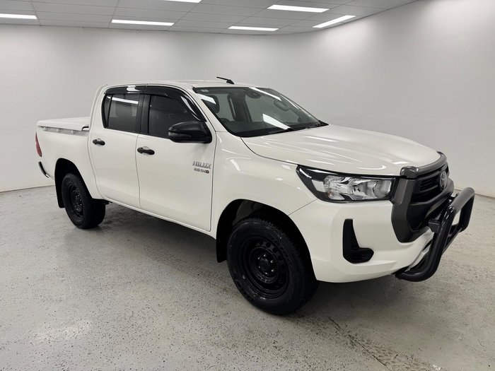 2021 Toyota Hilux SR GUN126R 4X4 Dual Range Glacier White