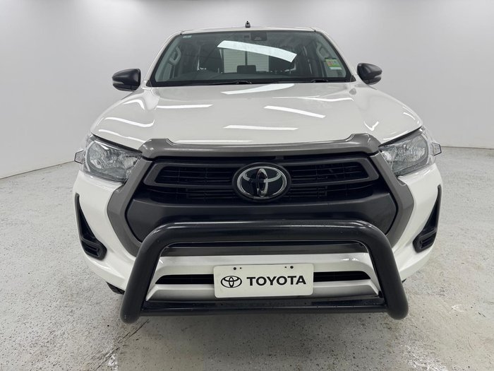 2021 Toyota Hilux SR GUN126R 4X4 Dual Range Glacier White