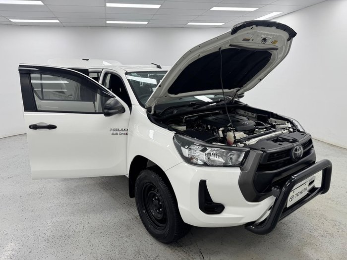 2021 Toyota Hilux SR GUN126R 4X4 Dual Range Glacier White