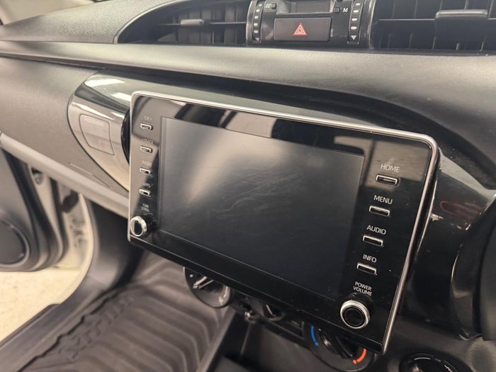2021 Toyota Hilux SR GUN126R 4X4 Dual Range Glacier White