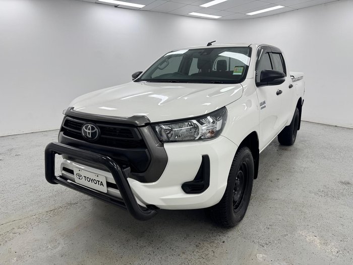 2021 Toyota Hilux SR GUN126R 4X4 Dual Range Glacier White