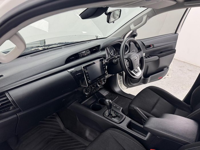 2021 Toyota Hilux SR GUN126R 4X4 Dual Range Glacier White