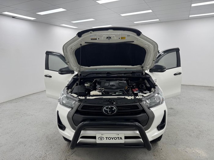 2021 Toyota Hilux SR GUN126R 4X4 Dual Range Glacier White