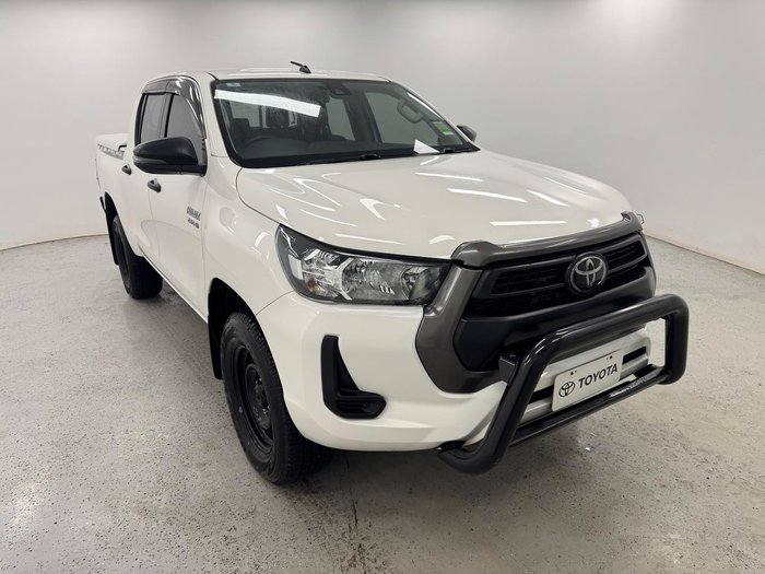 2021 Toyota Hilux SR GUN126R 4X4 Dual Range Glacier White
