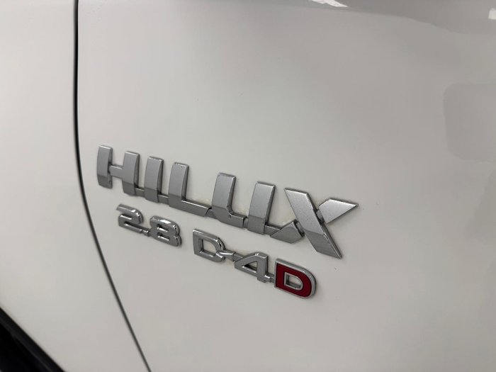 2021 Toyota Hilux SR GUN126R 4X4 Dual Range Glacier White